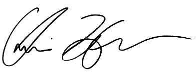 Signature of Howard Beggs